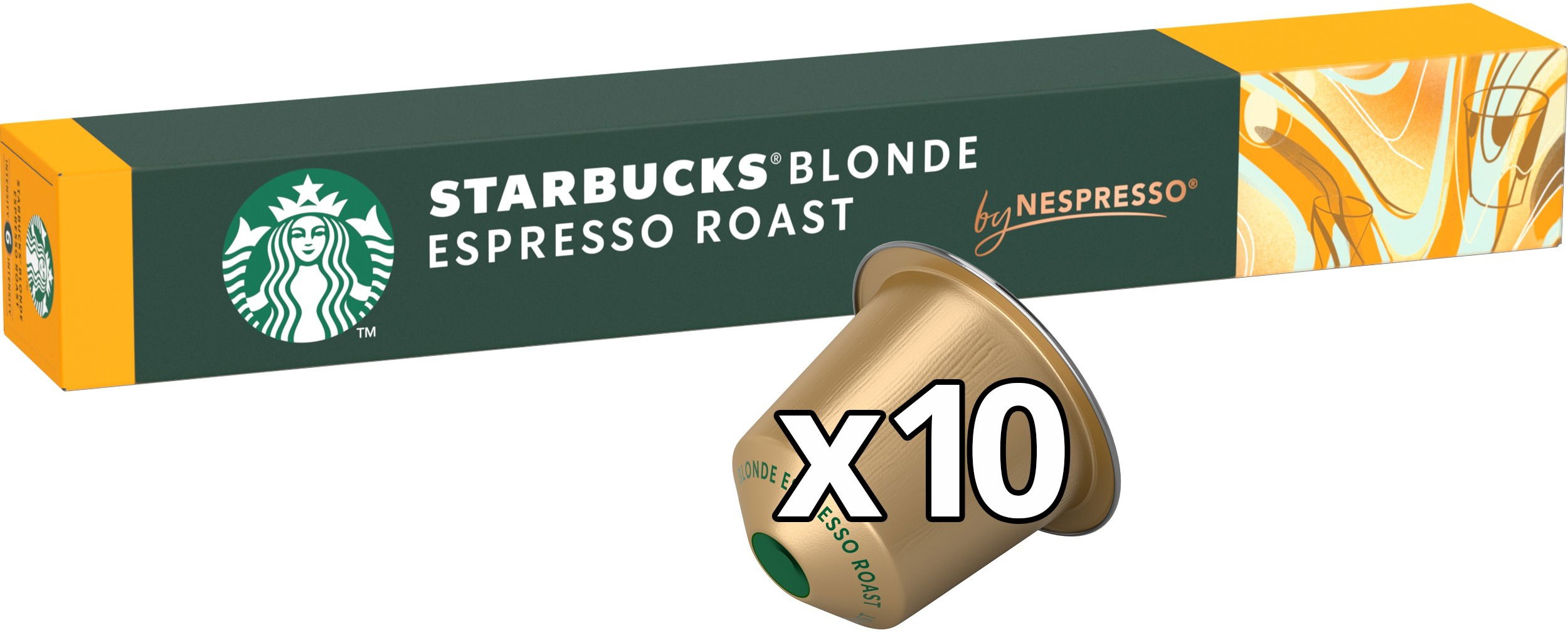 Starbucks Blonde Espresso Roast By Nespresso Blonde Roast K Vov