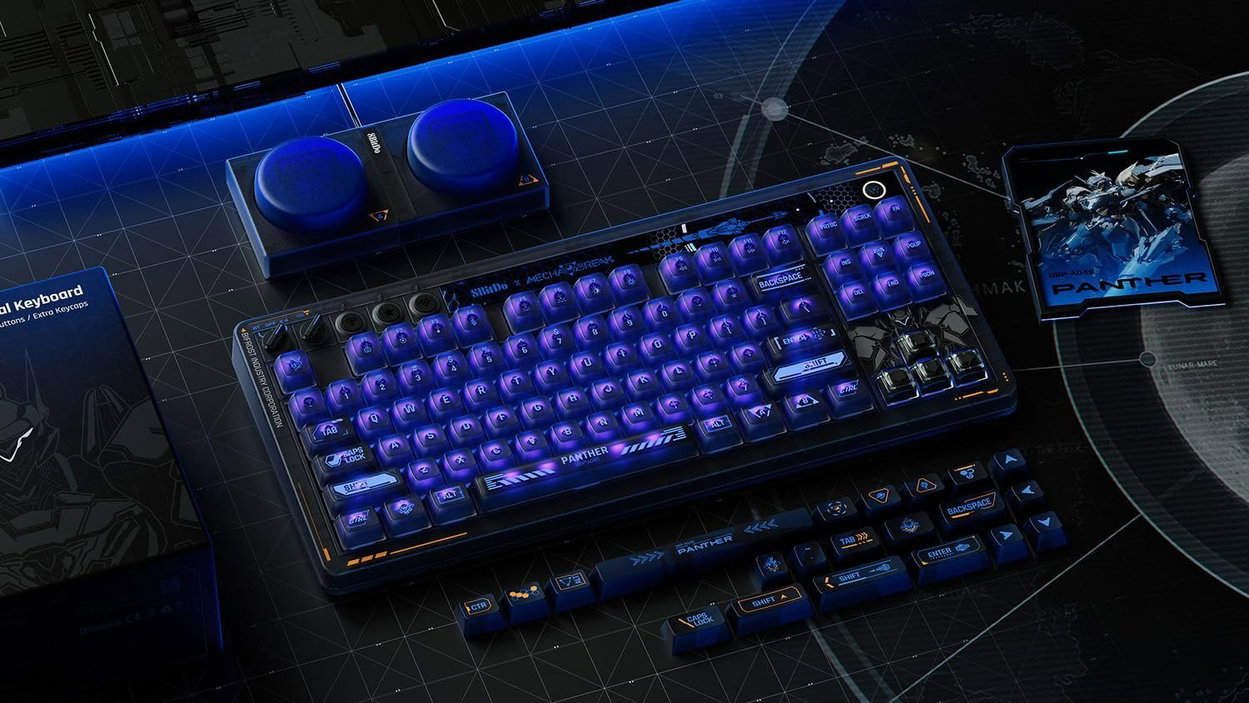 Herní klávesnice 8BitDo Mechanical Keyboard Mecha Break Edition