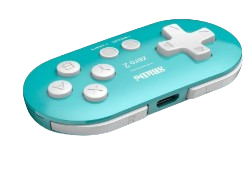 Gamepad 8BitDo Zero 2 Wireless Controller - Turquoise Edition - Nintendo Switch