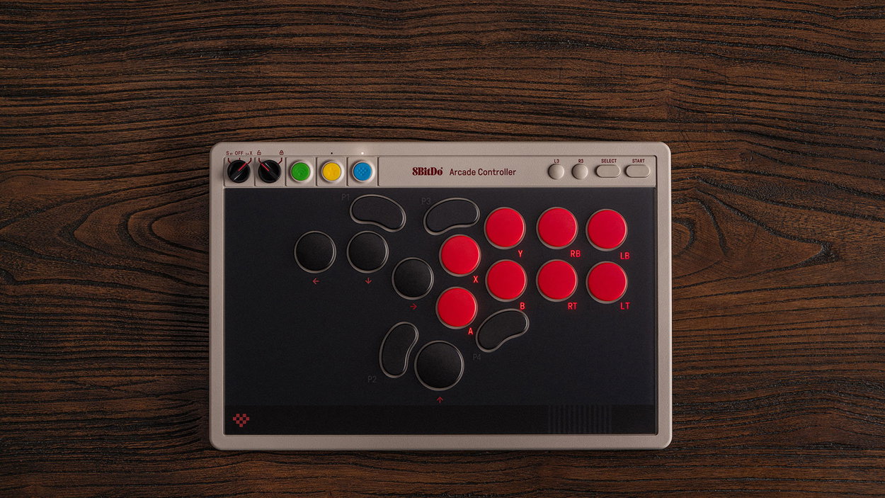 Arcade stick 8BitDo Arcade Controller - Nintendo Switch / PC