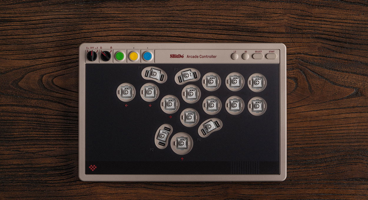 Arcade stick 8BitDo Arcade Controller - Nintendo Switch / PC