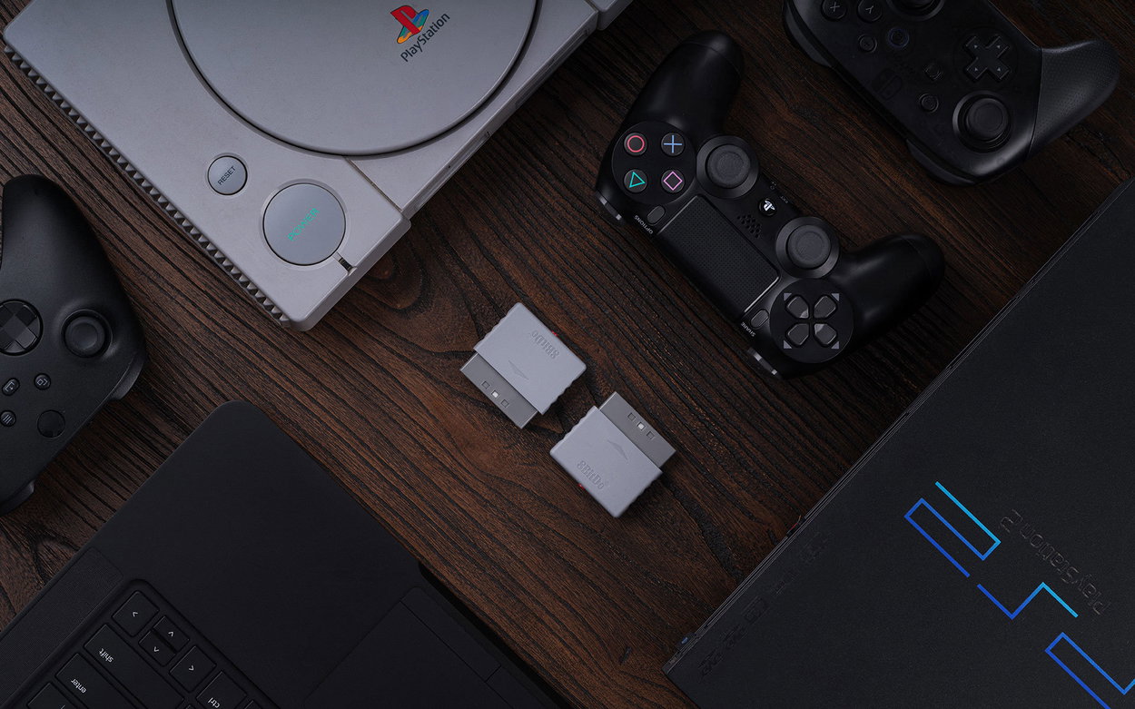 Bluetooth adapter 8BitDo Retro Receiver PS1/PS2/PC