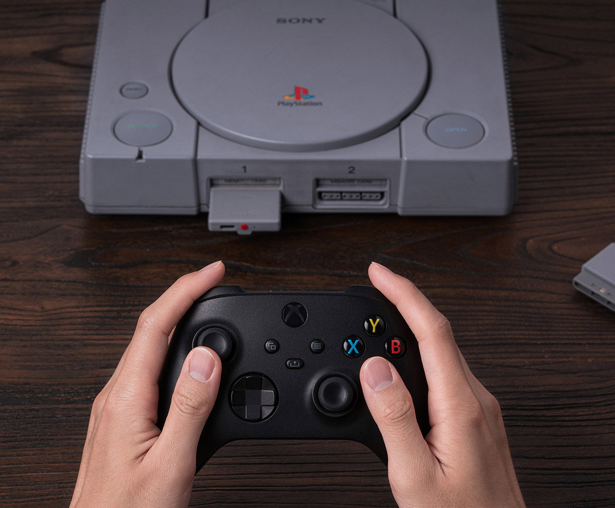 Bluetooth adapter 8BitDo Retro Receiver PS1/PS2/PC