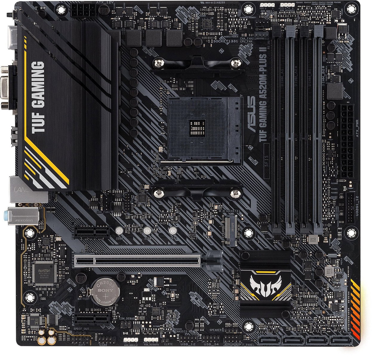 ASUS TUF GAMING A520M-PLUS II motherboard