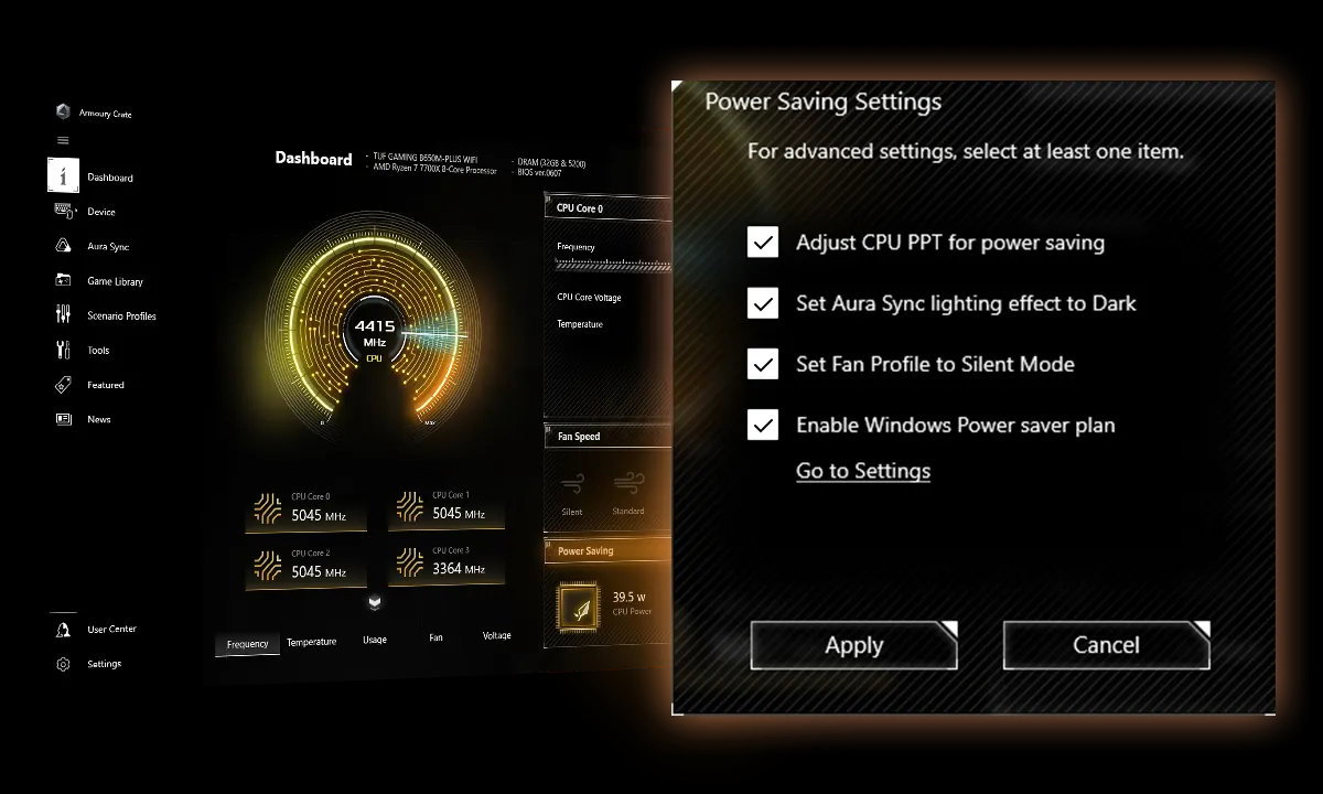 Hauptplatine ASUS TUF GAMING A620M-PLUS