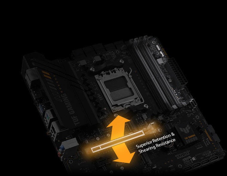 Hauptplatine ASUS TUF GAMING A620M-PLUS WIFI