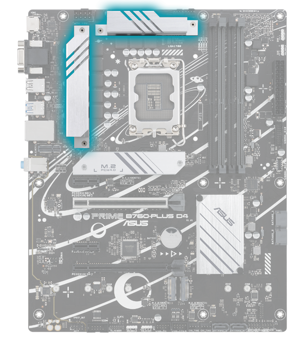 Hauptplatine ASUS PRIME B760-PLUS D4