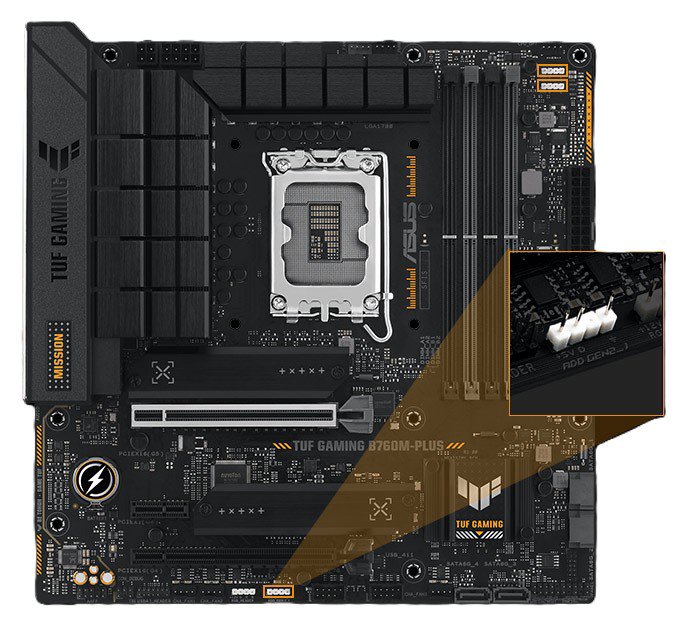 ASUS TUF GAMING B760M-PLUS WIFI II alaplap