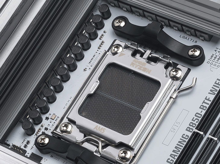 ASUS TUF GAMING B850-BTF WIFI W motherboard