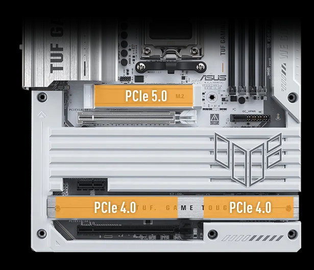 ASUS TUF GAMING B850-BTF WIFI W motherboard