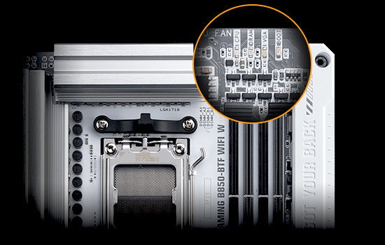 ASUS TUF GAMING B850-BTF WIFI W motherboard