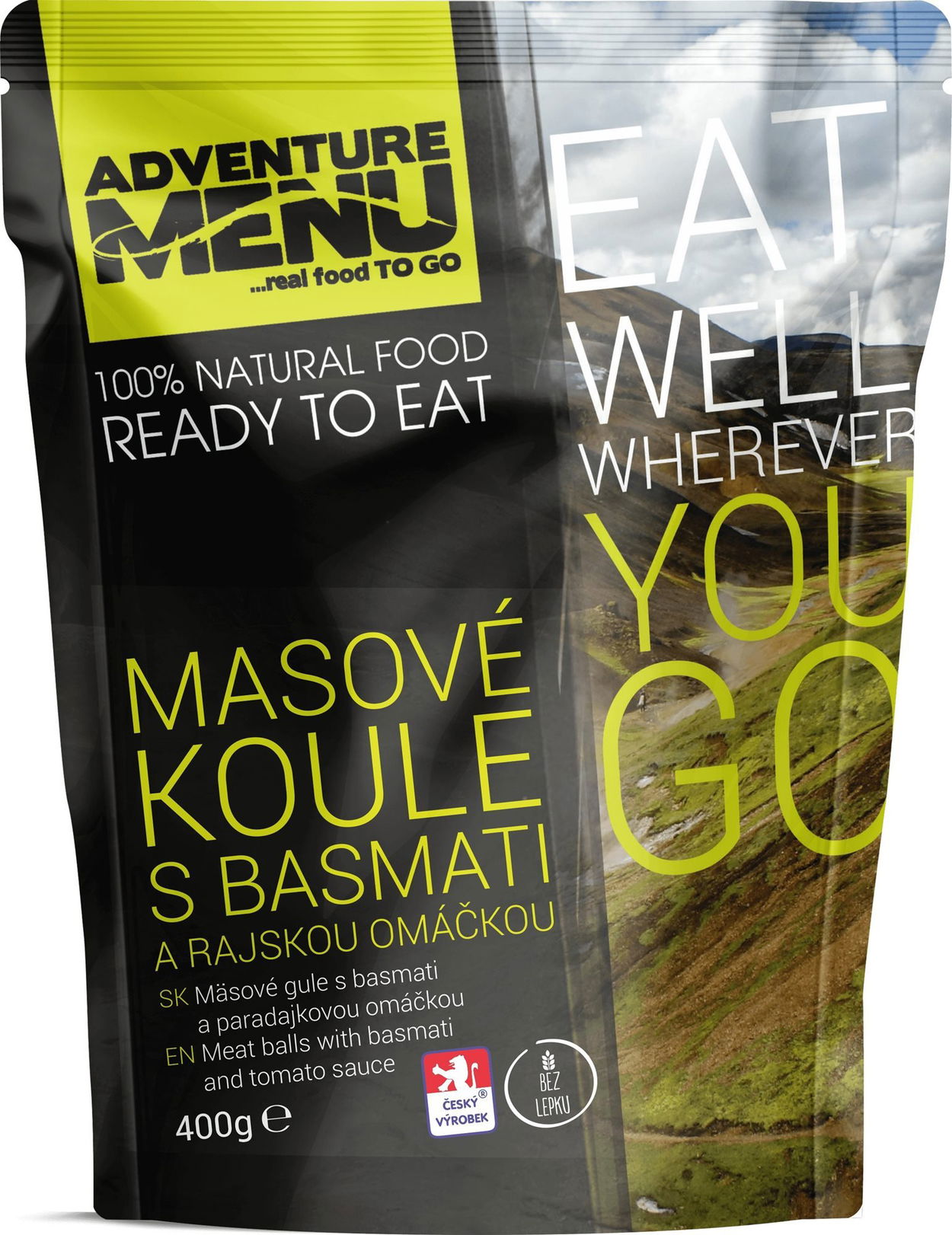 Adventure Menu - Masovo-rýžové koule s rajskou omáčkou