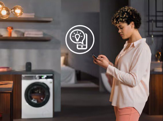 Parní pračka se sušičkou AEG 9000 SensiDry® L9WAN61BCE