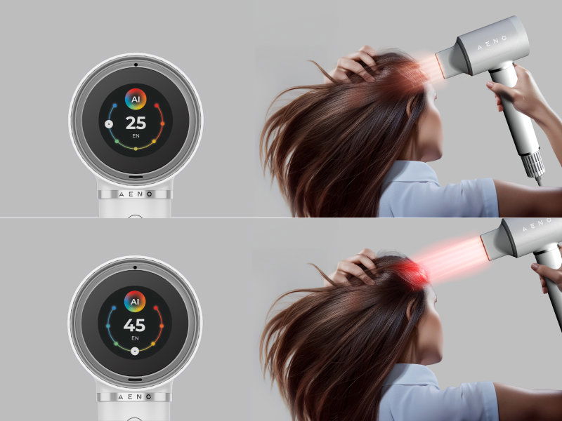 Fén na vlasy AENO AI fén na vlasy HD5 bílý