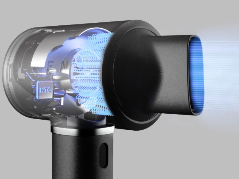 Fén na vlasy AENO AI fén na vlasy HD5 černý