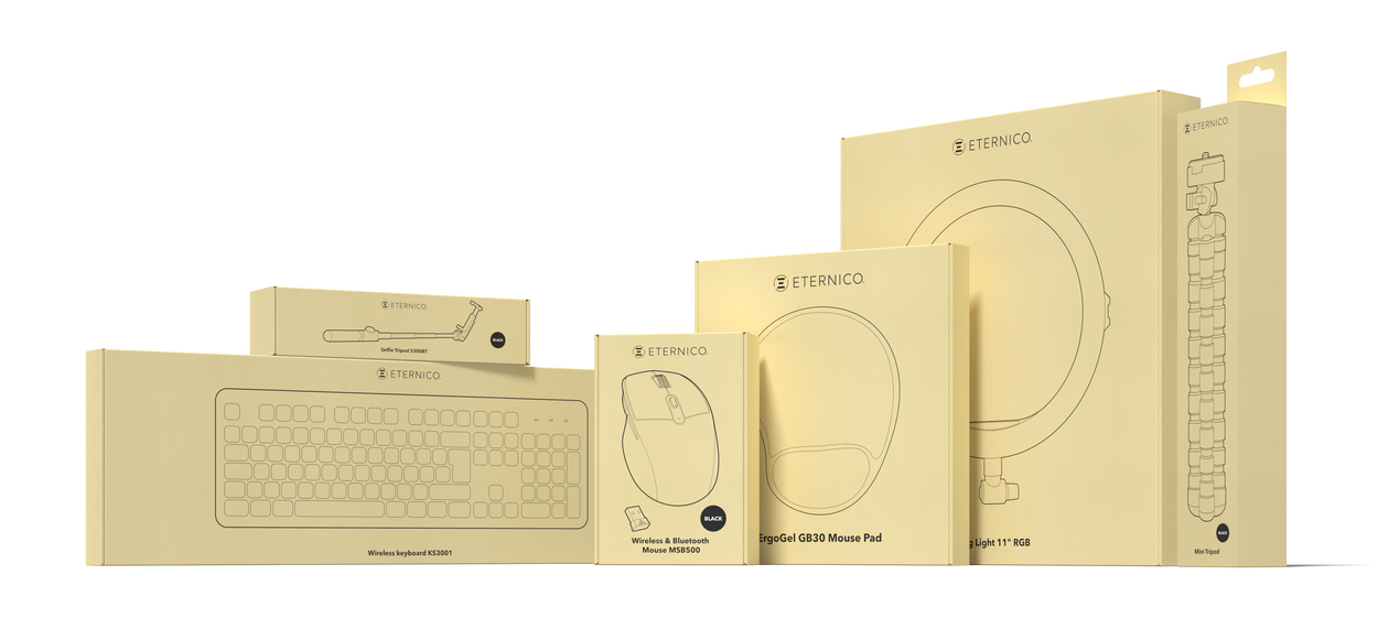 Klávesnice Eternico Wireless Keyboard KSB3350 CZ/SK