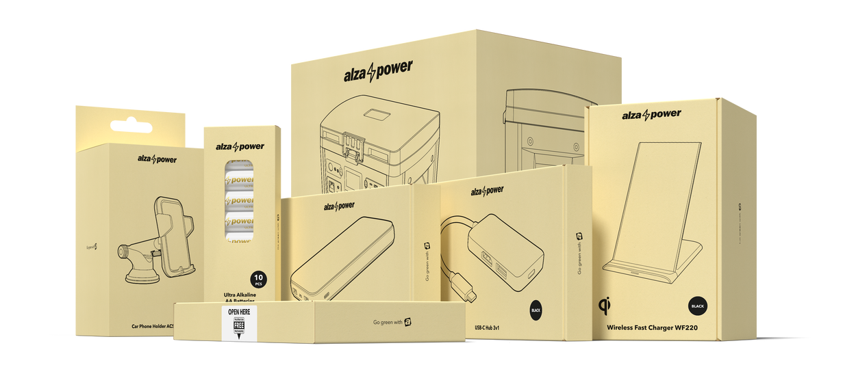 Stolní lampa AlzaPower LLT-51WDW Led Table lamp 5W, bílá
