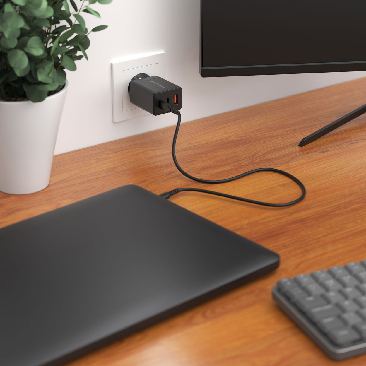 Stolní lampa AlzaPower LLT-51WDW Led Table lamp 5W, bílá