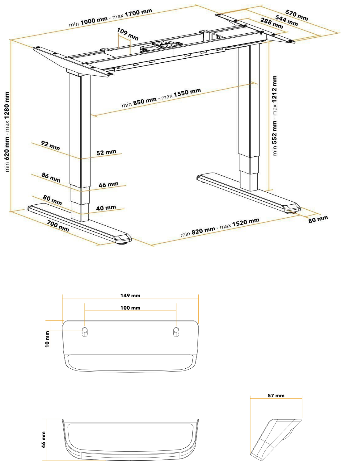 AlzaErgo Table ET1 NewGen