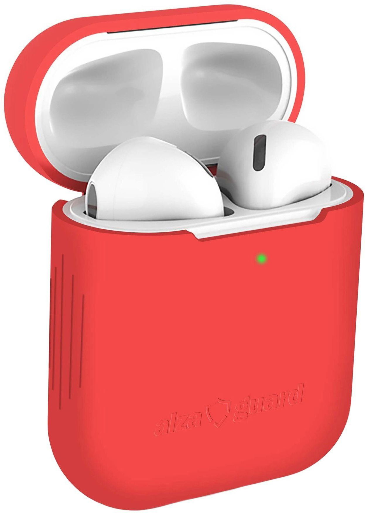 Pouzdro na sluchátka AlzaGuard Skinny Silicone Case pro Airpods 1. a 2. generace