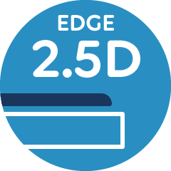 AlzaGuard 2.5D Glass EasyFit DustFree 2 Pack