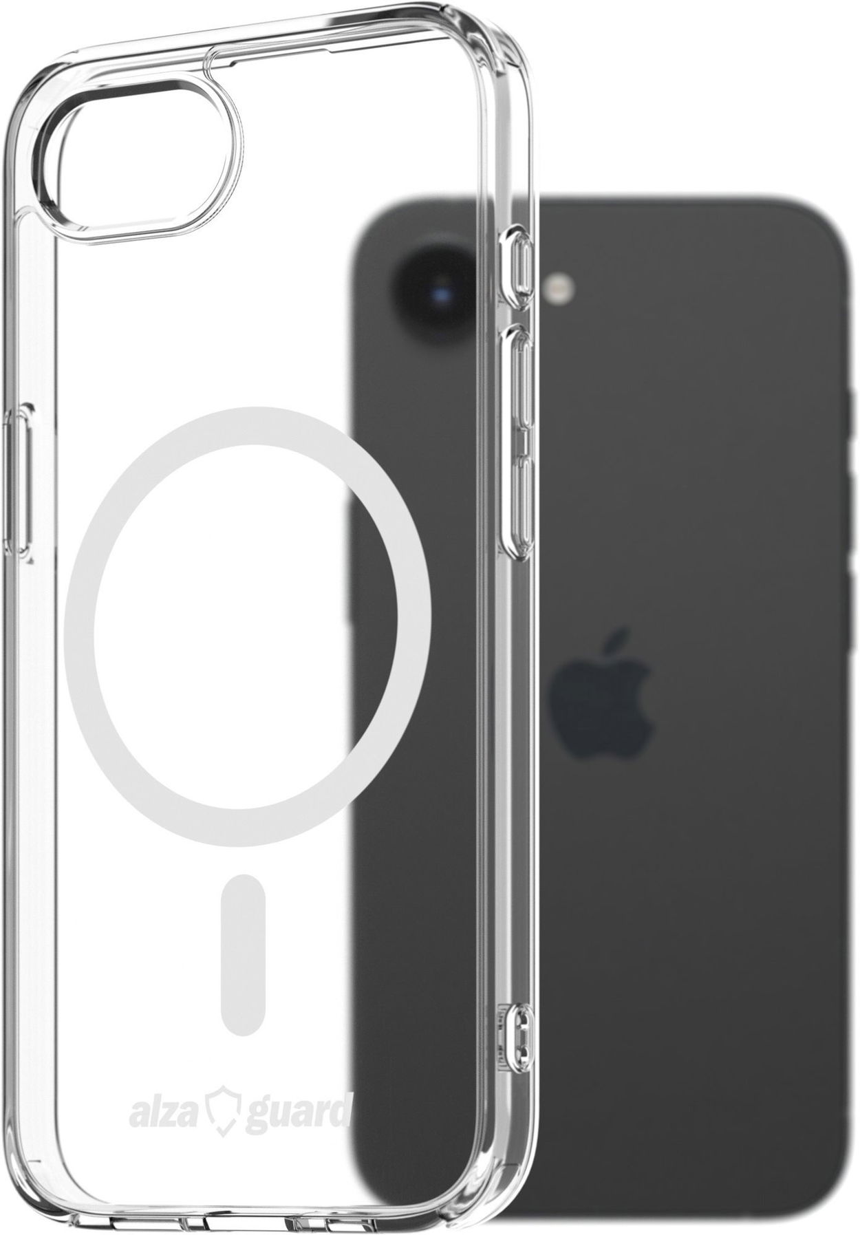 AlzaGuard Crystal Clear TPU Case Kompatibel mit Magsafe
