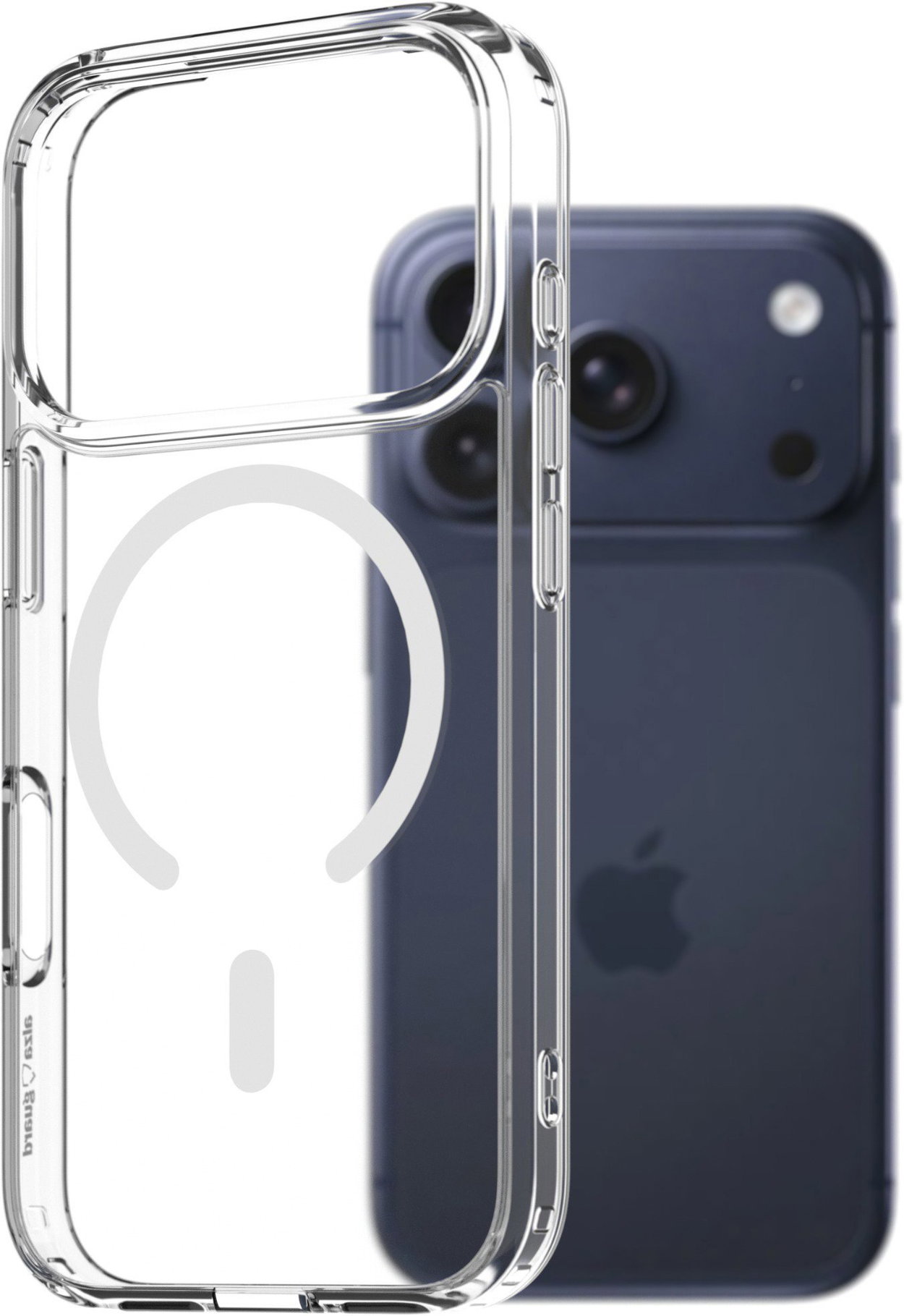 AlzaGuard Crystal Clear TPU Case Compatible with Magsafe