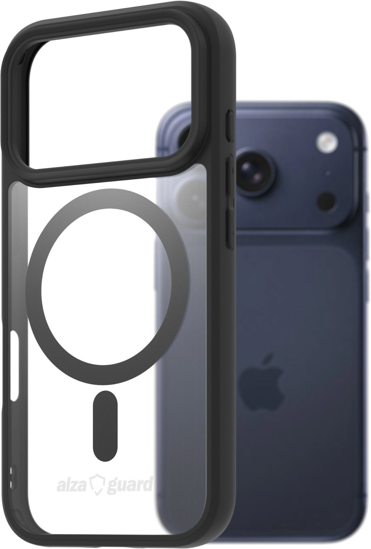 AlzaGuard Crystal Clear TPU Case Compatible with Magsafe