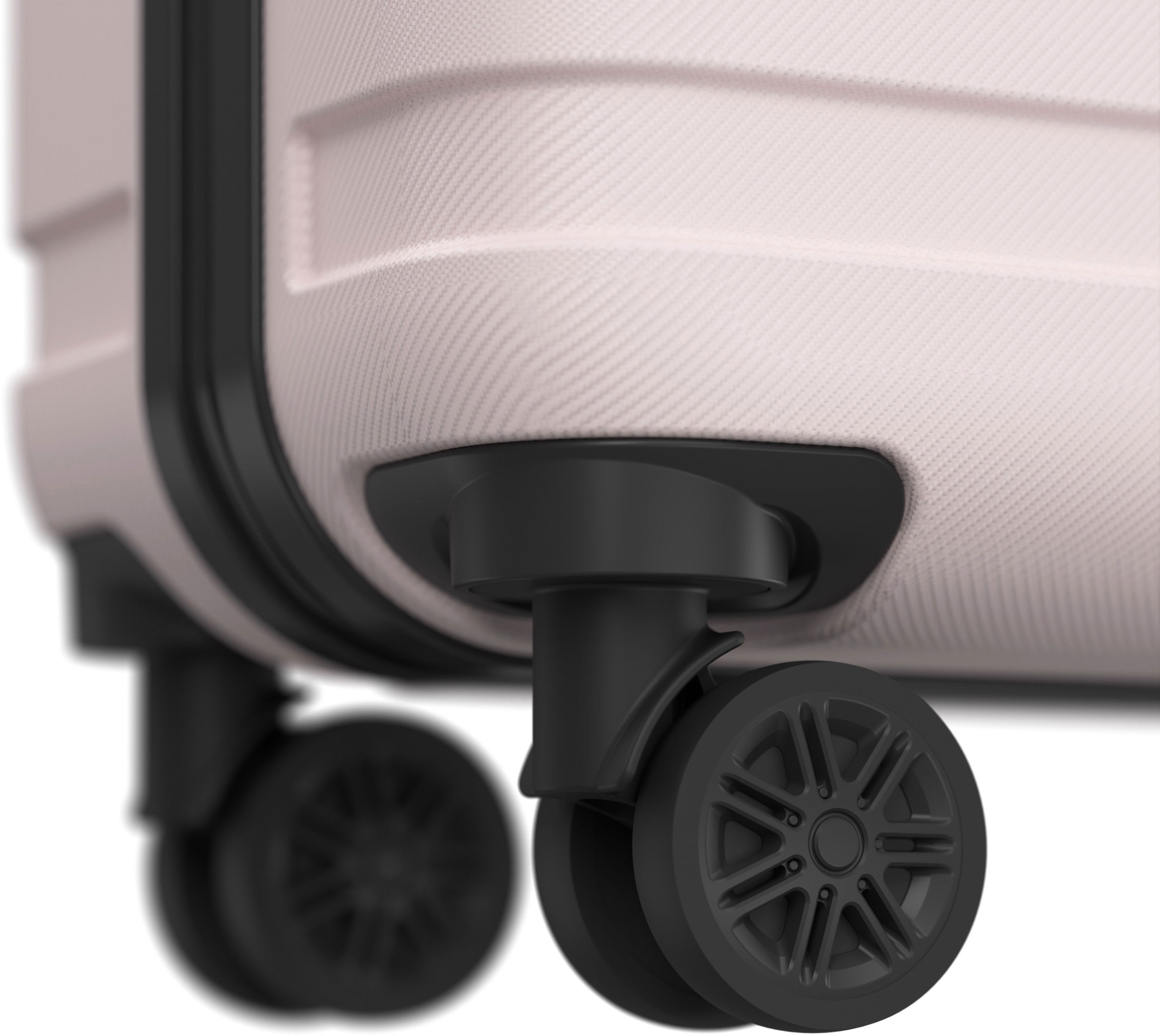 Bőrönd AlzaGuard Traveler Suitcase 2025 bőrönd, S - fekete