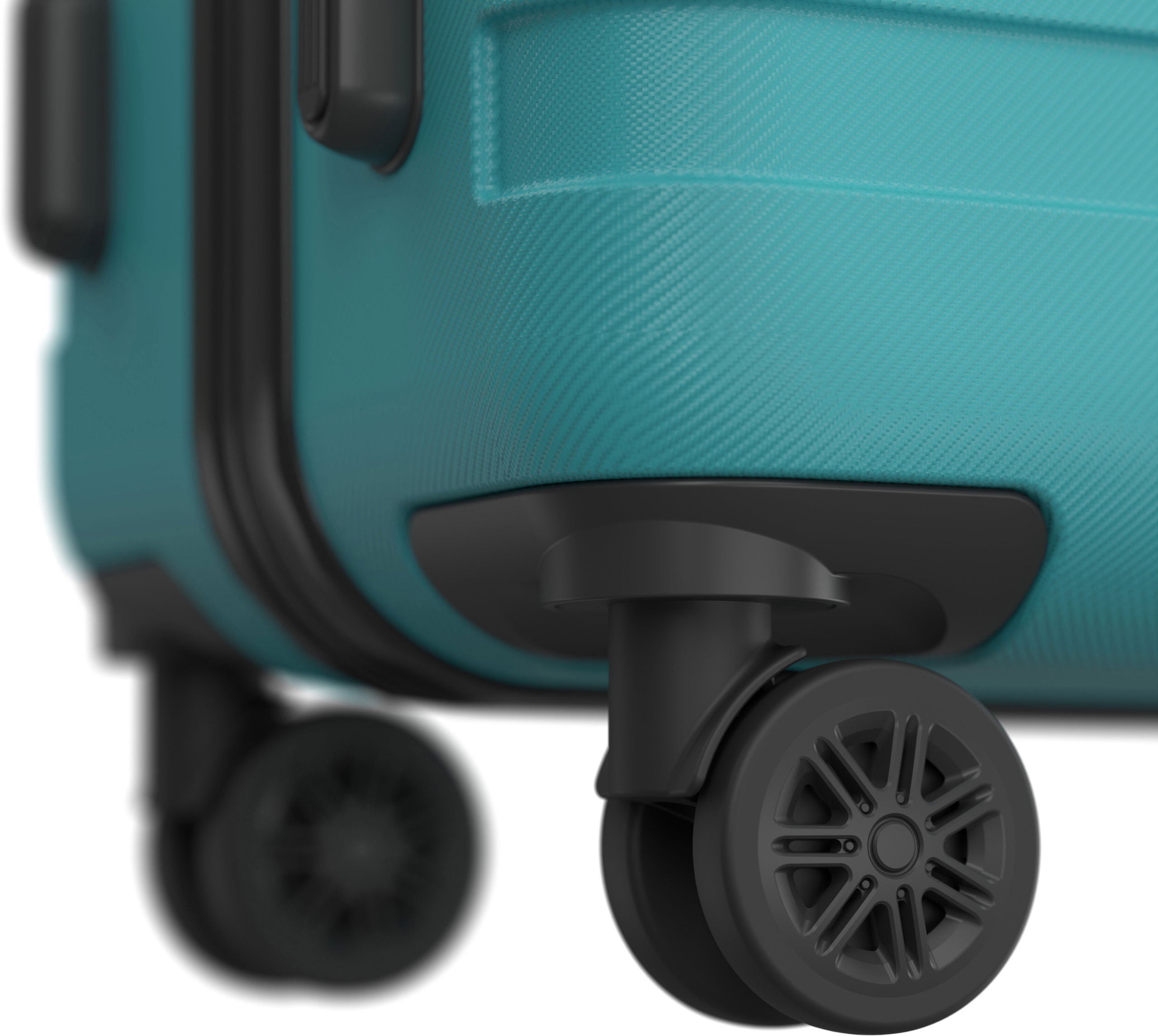 AlzaGuard Traveler Suitcase 2025 bőrönd, M - fekete