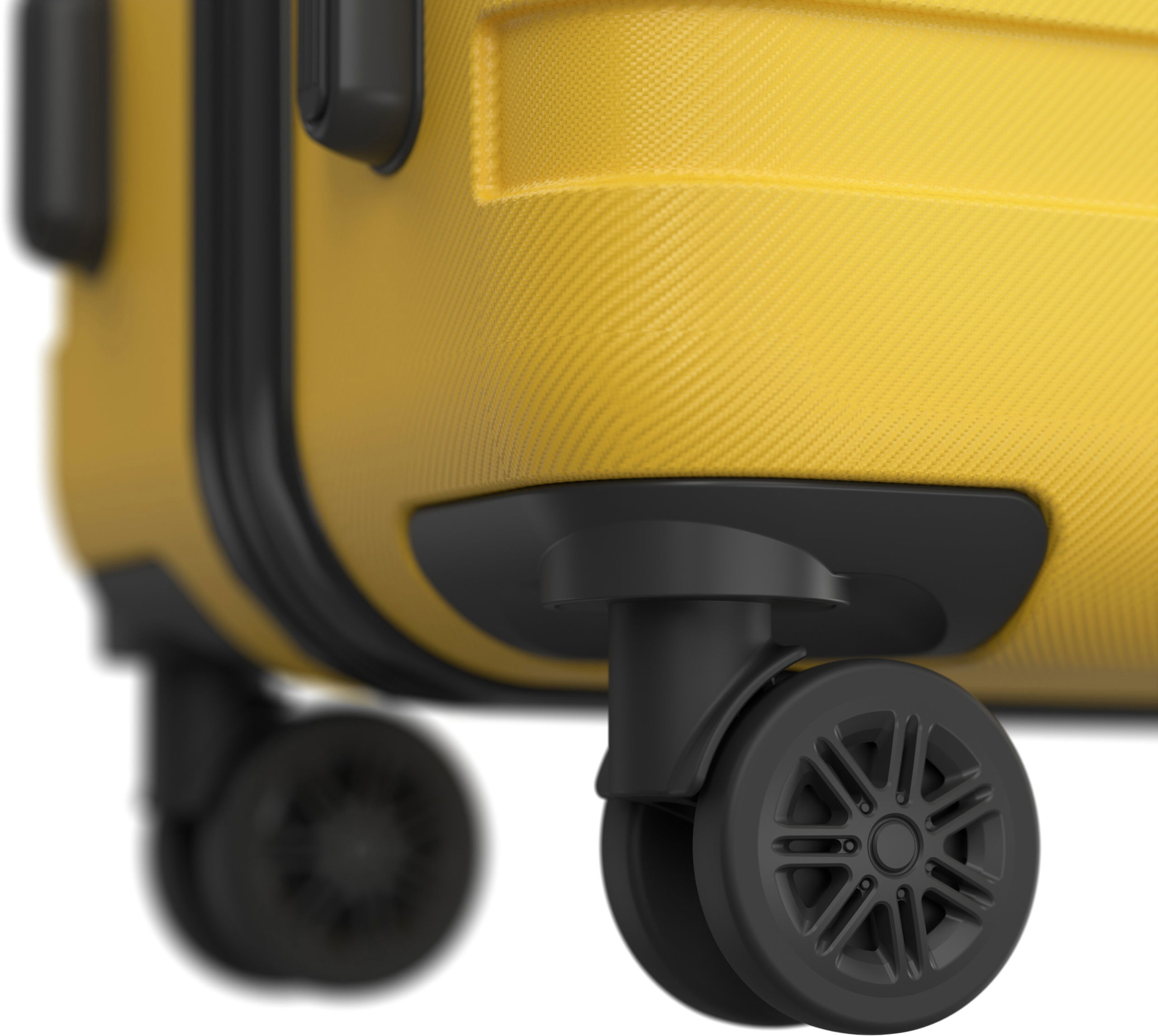 AlzaGuard Traveler Suitcase 2025 bőrönd, M - fekete