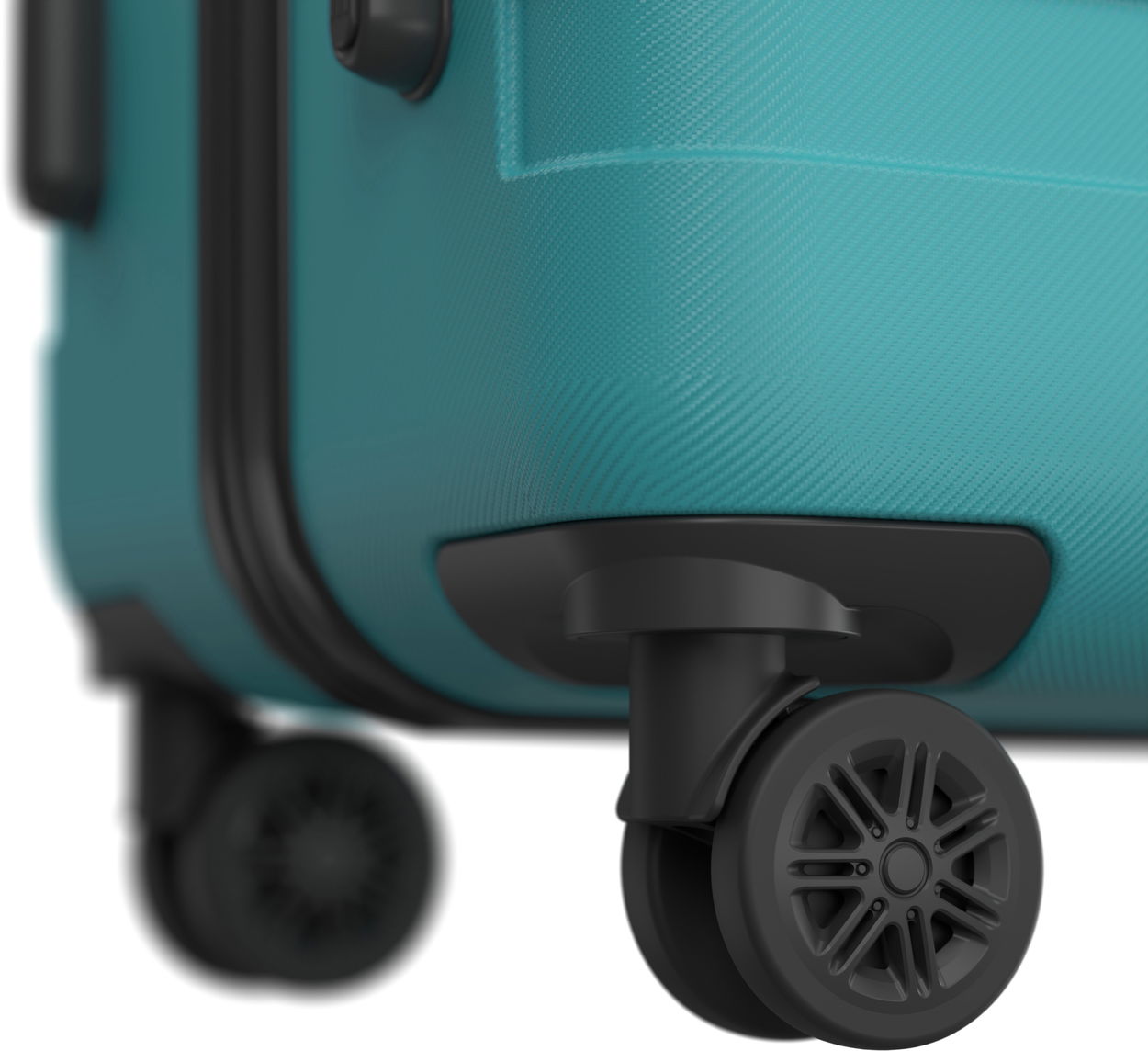 AlzaGuard Traveler Suitcase 2025 bőrönd, L - fekete