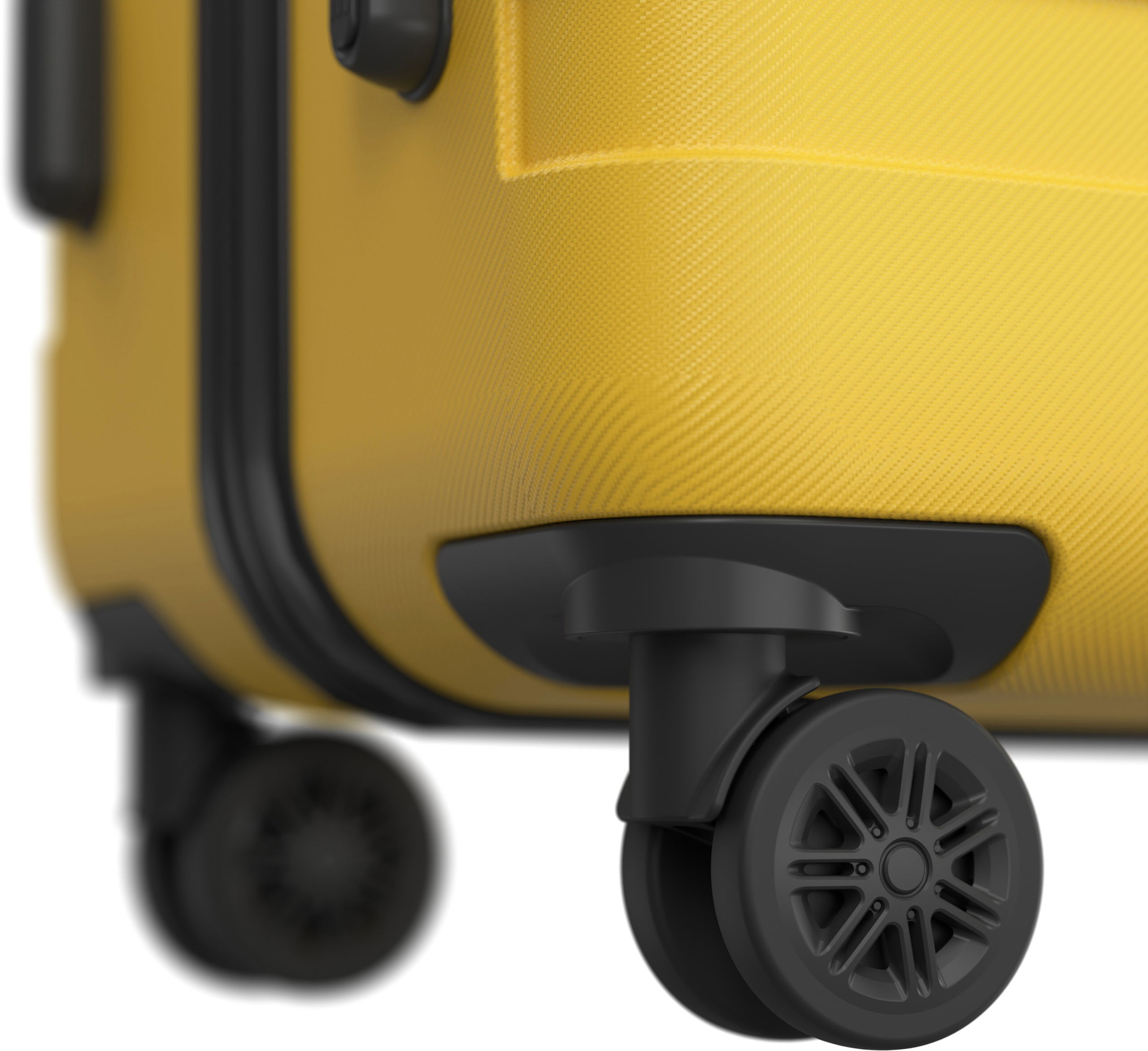 AlzaGuard Traveler Suitcase 2025 bőrönd, L - fekete