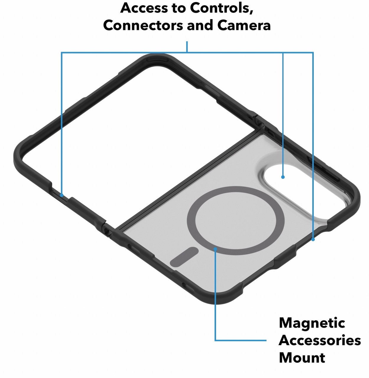 AlzaGuard Matte Case Compatible with Magsafe