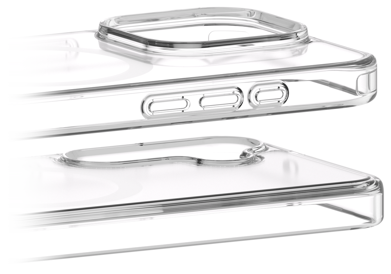 AlzaGuard Crystal Clear TPU Case Compatible with Magsafe