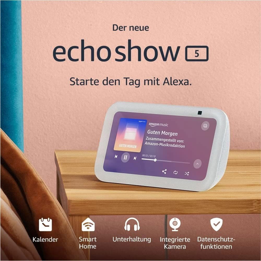 Hlasový asistent Amazon Echo Show 5 (3rd Gen) Glacier White