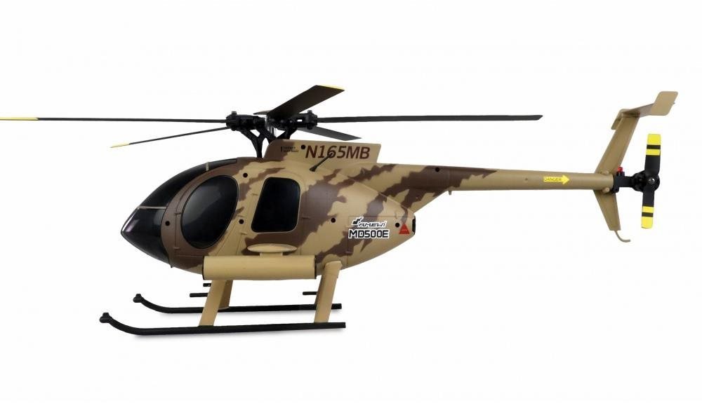 RC helicopter Amewi RC military helicopter AFX MD500E 6G stabilization RTF
