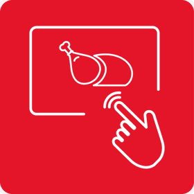 Sensor LED display icon