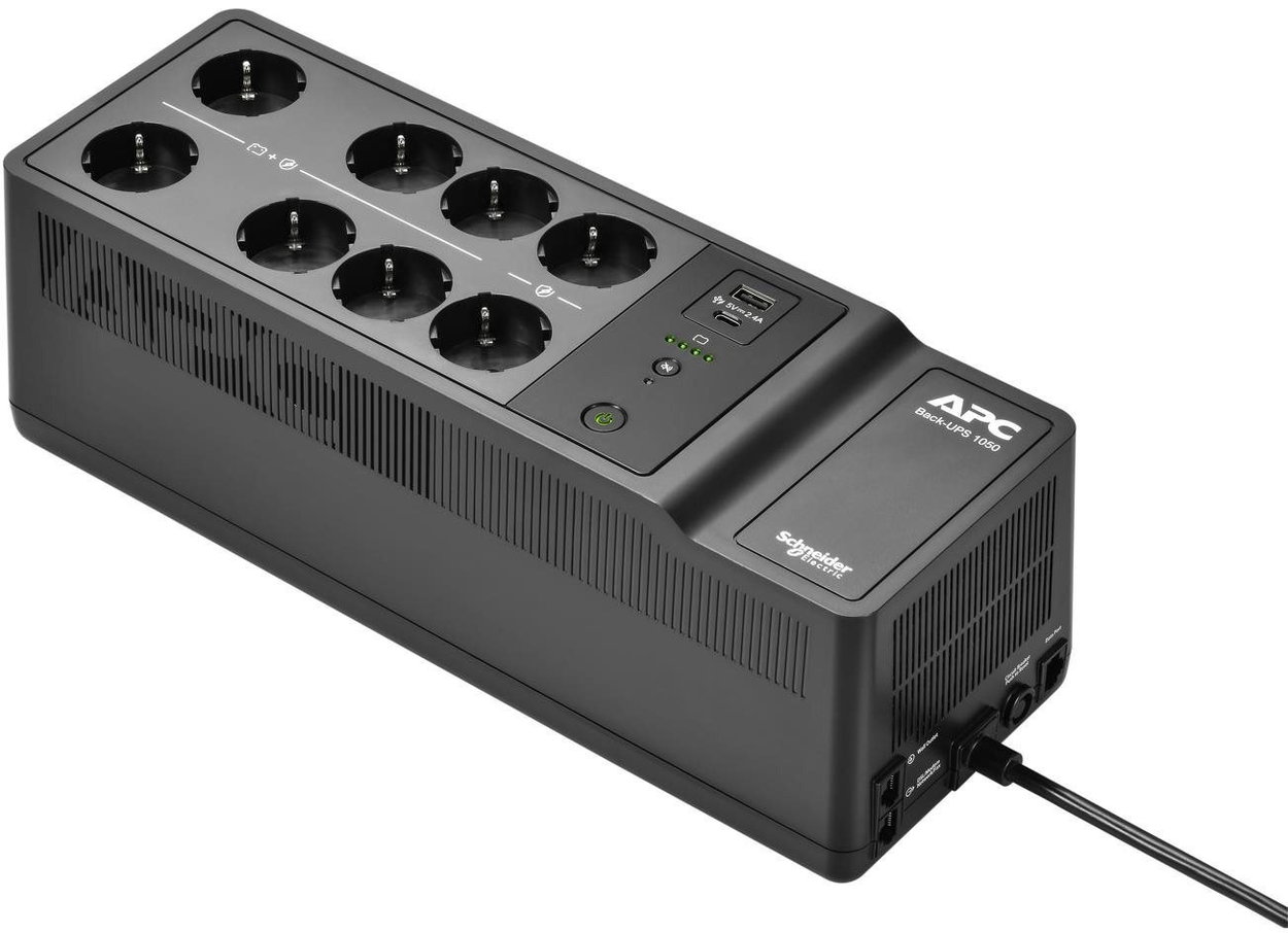 Unterbrechungsfreie Stromversorgung APC Back-UPS 1050VA 8 Schuko-Steckdosen