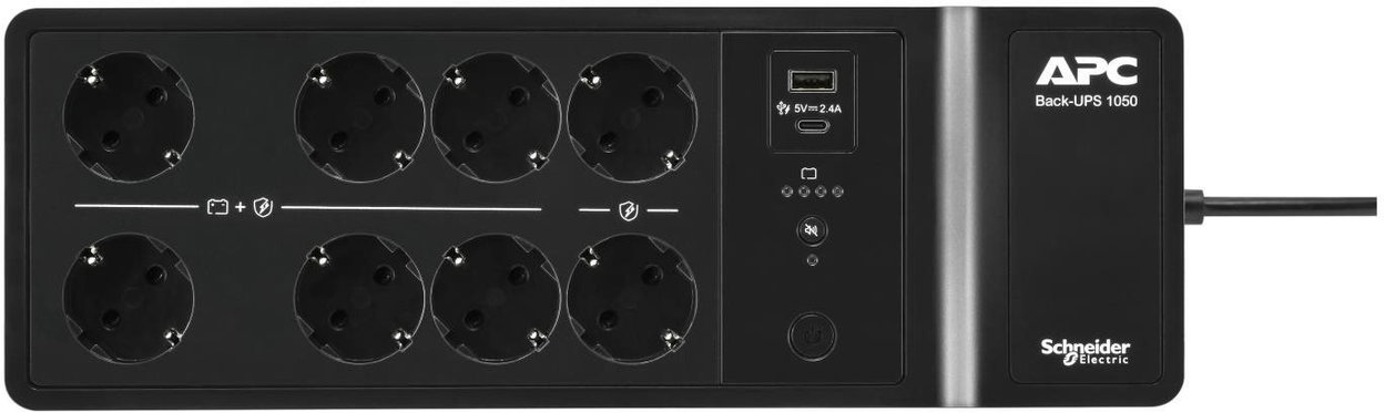 Unterbrechungsfreie Stromversorgung APC Back-UPS 1050VA 8 Schuko-Steckdosen