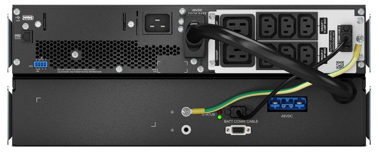 APC Smart-UPS SRT Lithium Ion 2200VA RM 4U 230V Long Runtime UPS