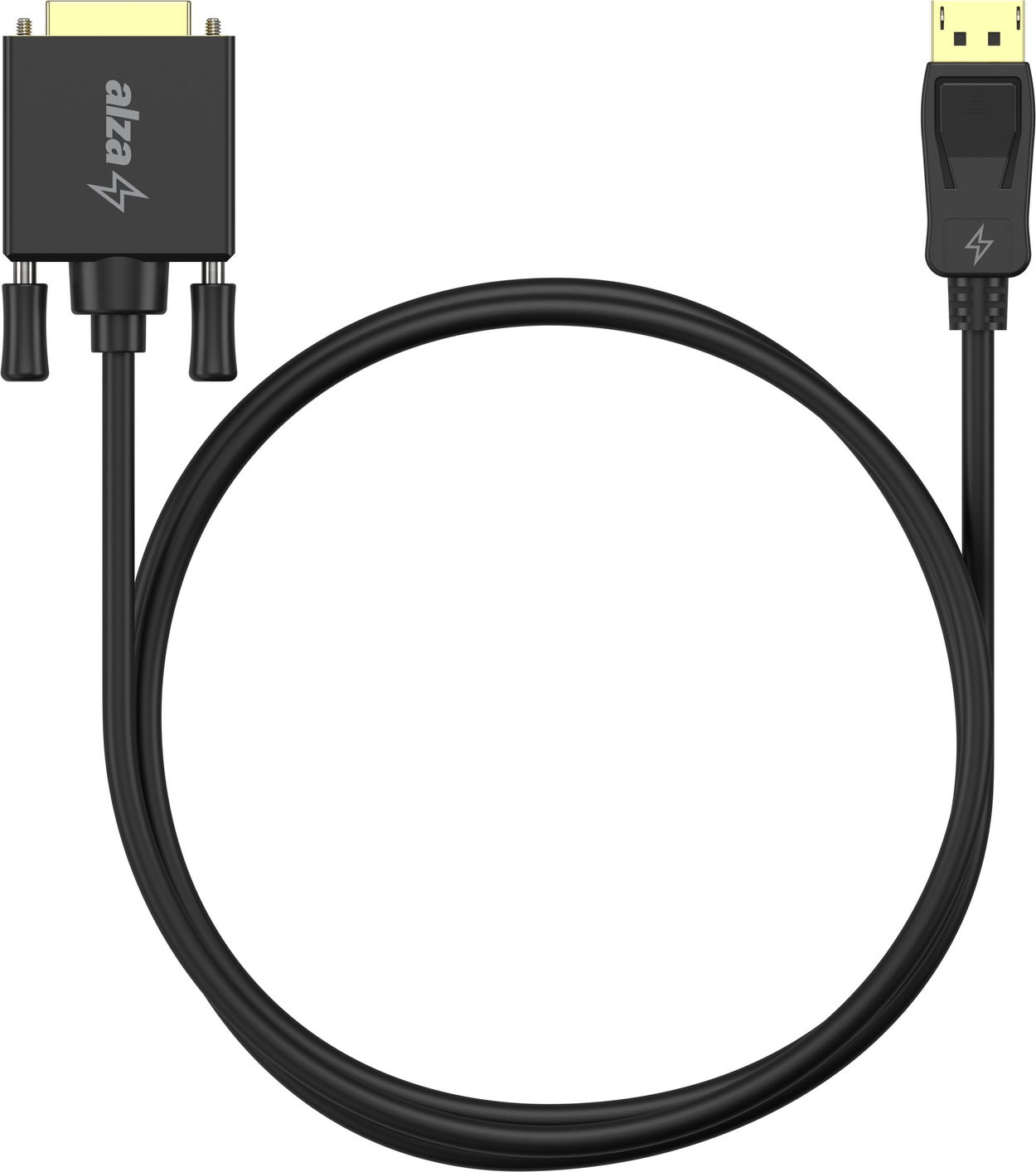 AlzaPower Core DisplayPort to DVI-D FullHD