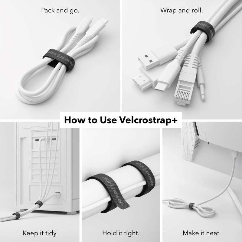 AlzaPower VelcroStrap+ Roll