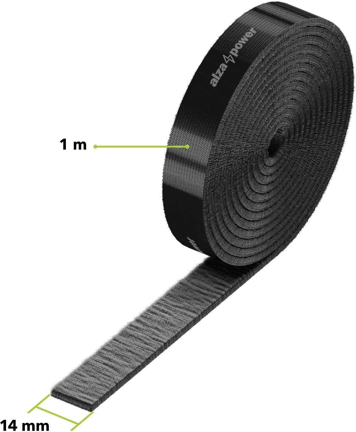 AlzaPower VelcroStrap+ Roll