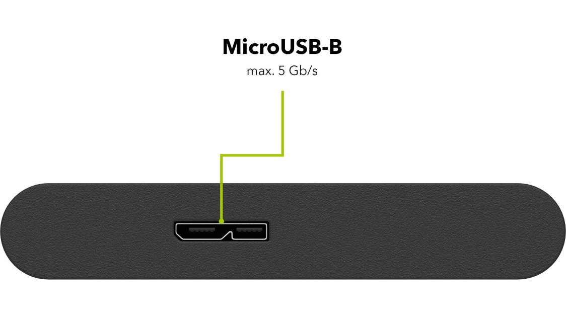 AlzaPower 2.5" USB 3.0 Micro USB-B Hard Drive Enclosure - Black