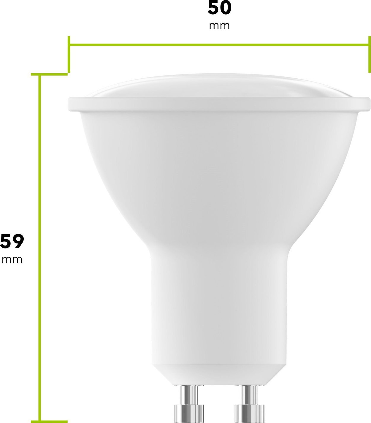 AlzaPower LLT-61WDW LED Table lamp 5.5W, white
