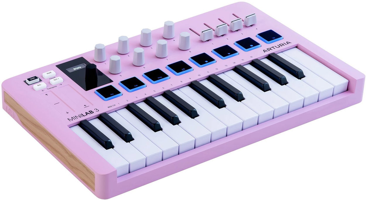 MIDI-Controller Arturia MiniLab 3 Rose Quartz