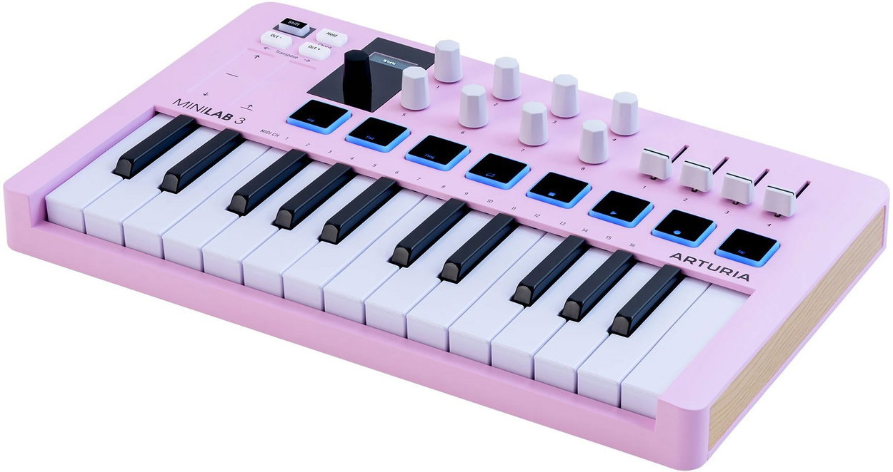 MIDI-Controller Arturia MiniLab 3 Rose Quartz