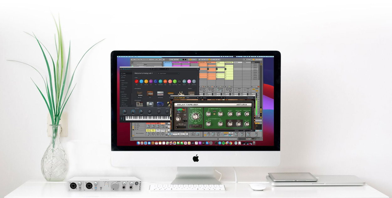 Arturia MiniFuse 2 Externe Soundkarte Schwarz