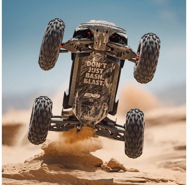 RC car Arrma Kraton 8S BLX 1:5 4 WD EXB black